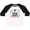 White and Black, variant on Inktastic Ballerina Dancer I Love Ballet Girls Toddler T-Shirt