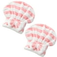 thumbnail image 1 of 2 Pack Hair Towel Wrap for Women, Quick Dry Hair Turban for Wet Hair, 1 of 5