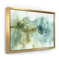 thumbnail image 1 of Abstrait Aquarelle Maison Verte - Moderne & Contemporain Encadré Toile, 1 of 3