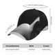 thumbnail image 2 of Fotbe Black White Fluid Sculpture Gorro Clásico de Béisbol, Gorra Ajustable con Broche Snapback, Gorro de Exterior de Algodón Suave, 2 of 6