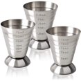 thumbnail image 2 of acero inoxidable, 2,5 oz, 75 ml, paquete de 2 4,5*5,5*6,9 cm Excelente Rendimiento ER000138SX, 2 of 5