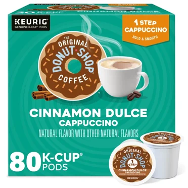 One-Step Cinnamon Dulce Cappuccino, K-Cups, 80 Count (Free Shipping)
