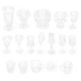 thumbnail image 1 of Miangastore 17pcs Doll House Miniature Tableware Model Kitchen Tableware Ornament Miniature Cup 1:12, 1 of 8