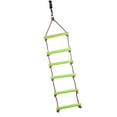 thumbnail image 5 of Escalera de cuerda de escalada Sunnimix Juguete interior y al aire libre 6 cuerdas verde, 5 of 5