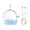 Blue, variant on Portable Large Space For Small Birds & Hamsters Bird Travel For Parrot Small Animal Carry Cage For Hamsters Lightweight PS Travel Cage With Shoulder Strap Birdhouse Camera Wireless Outdoor Birdhouses