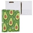thumbnail image 3 of Waterproof PVC Round Ring Binder - D-Rings Clipboard, 200 Page Capacity (1 or 2-Pack), Ideal for Office , Home and School，Green Backgr, 3 of 8