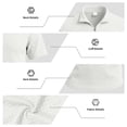 thumbnail image 4 of Rrxhxhs Golf Shirts for Men Waffle Grid Textured Collared Quarter Zip Short Sleeve Breathable Casual Tops,3XL, 4 of 9