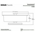 thumbnail image 6 of Kohler K-8803-CP Duostrainer Sink Strainer Basket - Polished Chrome, 6 of 6