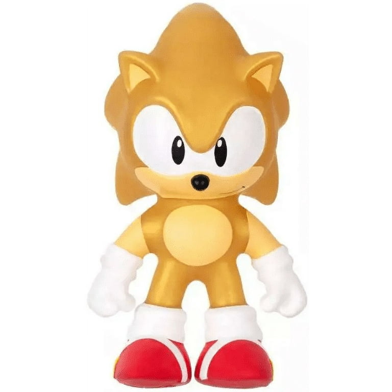 Heroes of Goo Jit Zu Sonic the Hedgehog Stretchy Figure 2-Pack - Blue Sonic  & Rare Gold Sonic 