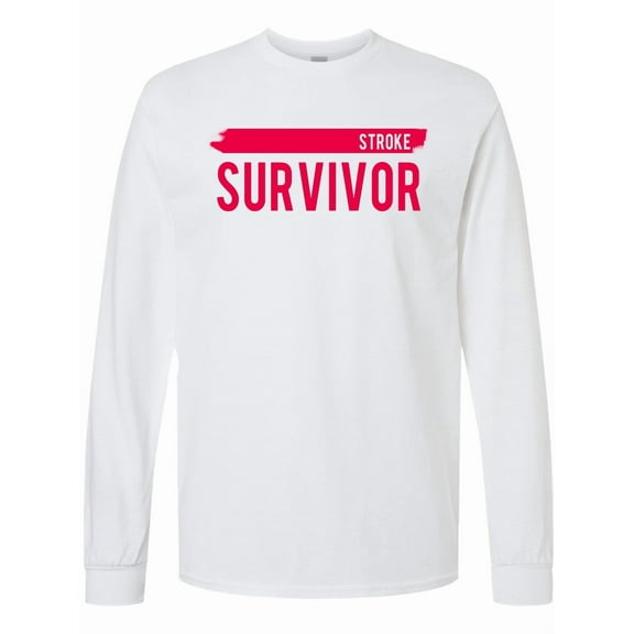Inktastic Stroke Survivor Long Sleeve T-Shirt