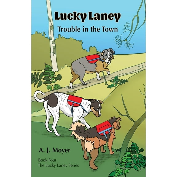 Lucky Laney Trouble in the Town, Book 4, (Paperback)