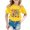 Yellow, variant on XEGLSBU Girls Shirts Size 14-16 Kid Girls and Boys Round Neck Short Sleeve Tee Summer Casual T Shirt Yellow Size 10-11 Years