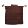 thumbnail image 1 of Bolsa de forraje de lona de cuero, bolsa de forraje con cinturón portátil para acampar para la recolección de frutasGardenAndPatio Fyydes Descripción de la referencia, 1 of 6