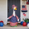 thumbnail image 5 of 4th of July Goose Costume Set - Patriotic Porch Garden Outfit Attire, Home Outdoor Independence Day Holiday Patio Decor, 5 of 9