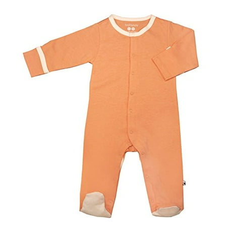 

Babysoy Footie (Baby) - Cantaloupe-0-3 Months