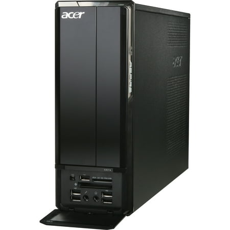 Acer Aspire X3300-U1322 Desktop Computer, AMD Athlon II X4 620 Quad-core (4 Core) 2.60 GHz, 4 GB RAM DDR3 SDRAM, 1 TB HDD, Small Form Factor