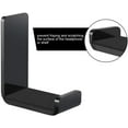 thumbnail image 3 of Lsupdaol 8 Pcs Headphone Hanger Headphone Holder Wall Hook Desk Bulk Adhesive Headset Wall Mount Stand General Purpose (Black), 3 of 7