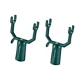 thumbnail image 4 of 2 piezas de tenedores para colgar ropa, portátiles, de aleación de aluminio, para jardín y patio. verde, 4 of 9
