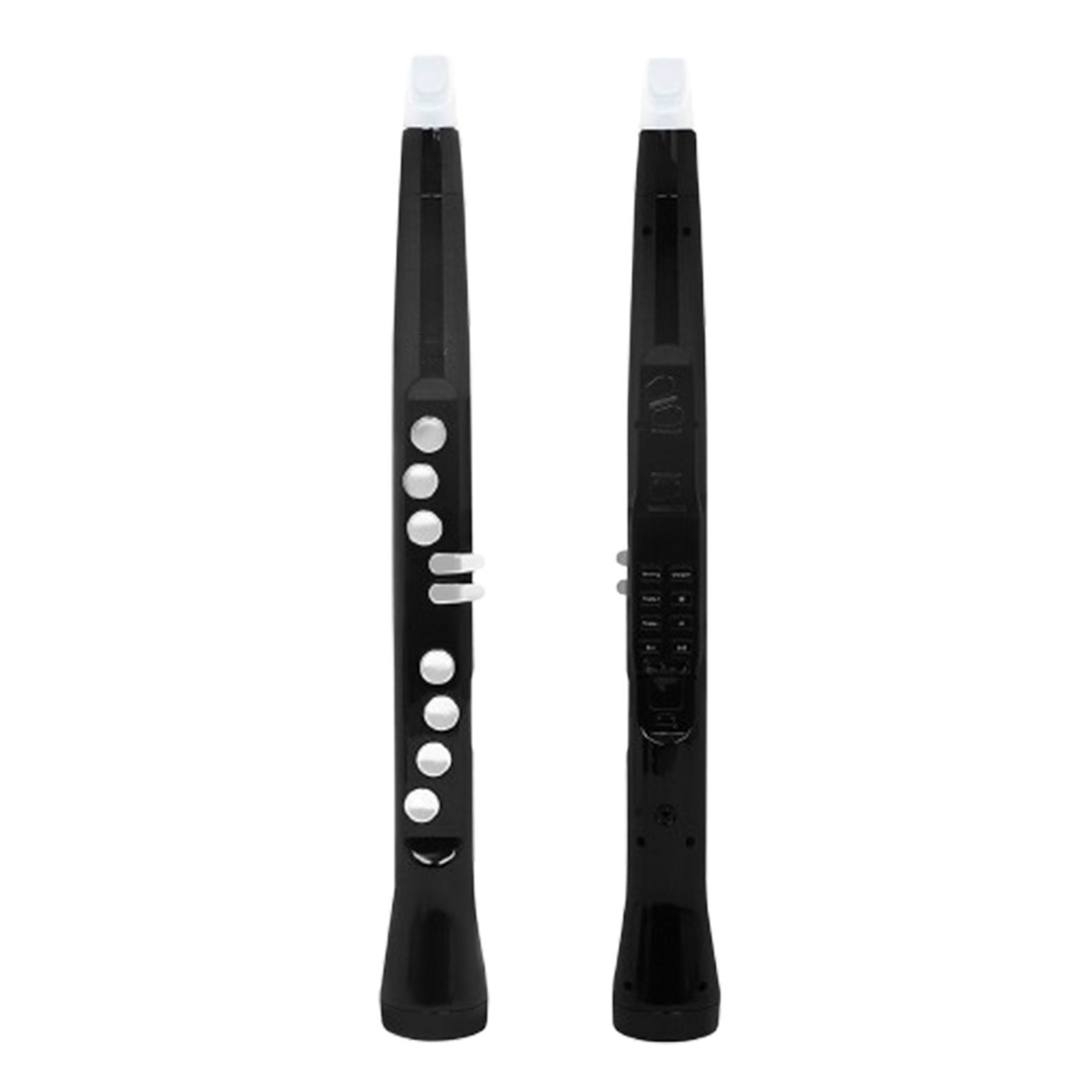 Mnhhatv Electronic Wind Instrument Portable Mini Digital Saxophone 100 Tones 3W HIFI Speaker 4-Octave Range 2 Fingerings Rechargeable Synthesizer for Beginners Adults Practice Performance