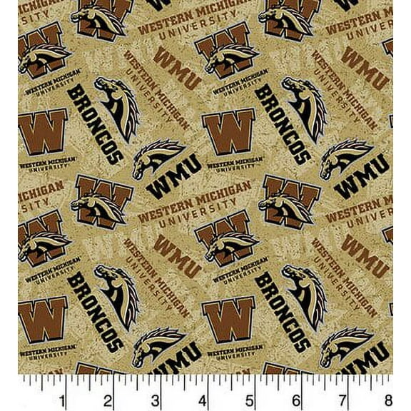 Western Michigan Wmchg-1178 Tone On Tone Cotton