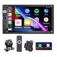thumbnail image 1 of Estéreo Auto Carlam 2 Din Carplay Manos Libres Radio Receptor Mp5, 1 of 7