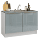 thumbnail image 1 of Gabinete Bajo Cocina Madesa Lux con Acessorios y Tarja BG, 1 of 12