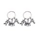 thumbnail image 2 of 2 llaveros de metal, llaveros para bolsos, regalos para fiestas de cumpleaños, amuletos para bolsos, amuletos para monederos, 2 of 4