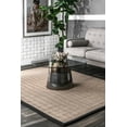 thumbnail image 4 of nuLOOM Lauren Casual Solid Area Rug, 10' x 14', Black, 4 of 7