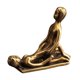 thumbnail image 1 of Estatuilla de personas de latón Mini estatua divertida figura de bronce para regalo de decoración de oficina EstiloB BLESIY Estatuilla de escritorio, 1 of 8