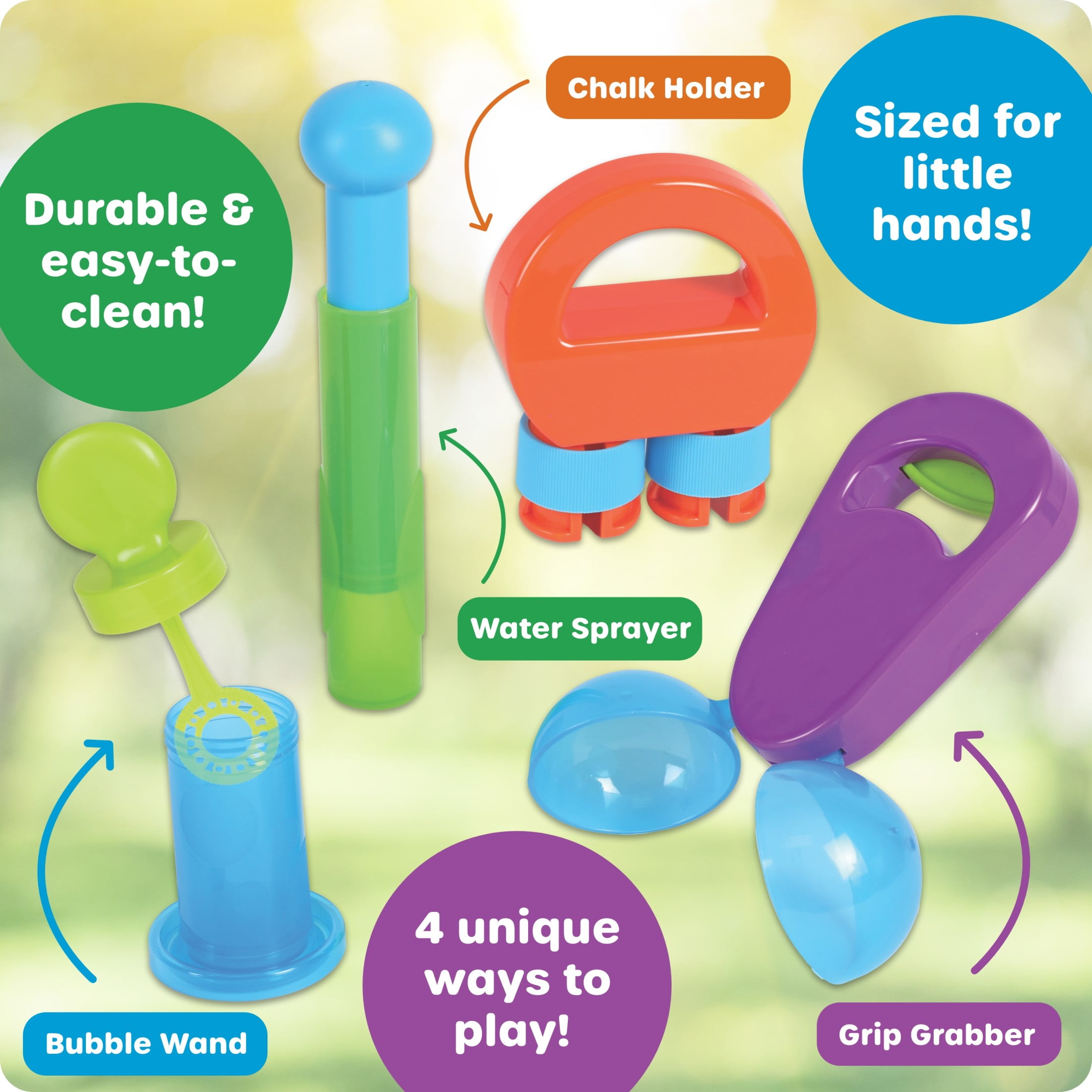 Learning Resources Helping Hands Outdoor Sensory Tools Sensory Fidget Toys Best Backyard Toys Ages 3 and Up