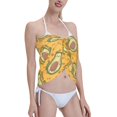 thumbnail image 4 of Bingfone Avocado Dog Women's Sarong Swimsuit Cover Ups Bathing Suit Coverups Chiffon Beach Wrap Skirts, 4 of 7