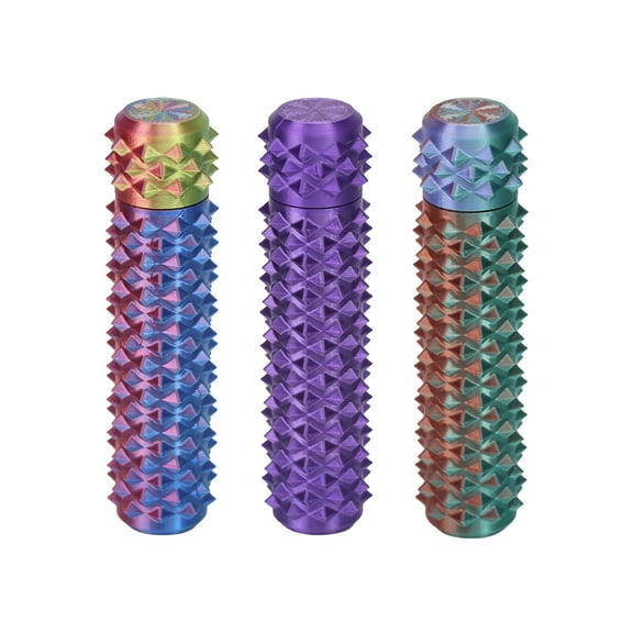 Pain Stim Fidget Toys for Adults: Rotating Spiky Grippie for Anxiety Relief ,Pain Stim Fidget for Stress Office Classroom Desk (3 pack),Color Mixing 1