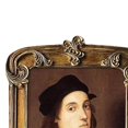 thumbnail image 3 of yuksok Antique Photo Frame Embossed Tabletop Wall Hanging Rectangle Photo Display Frame 6inches, 3 of 4