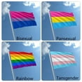 thumbnail image 3 of keepw Drapeau de Fierté Couleur Vive Drapeau Résistant Drapeau Arc-en-Ciel avec Œillets en Laiton No.7, 3 of 4
