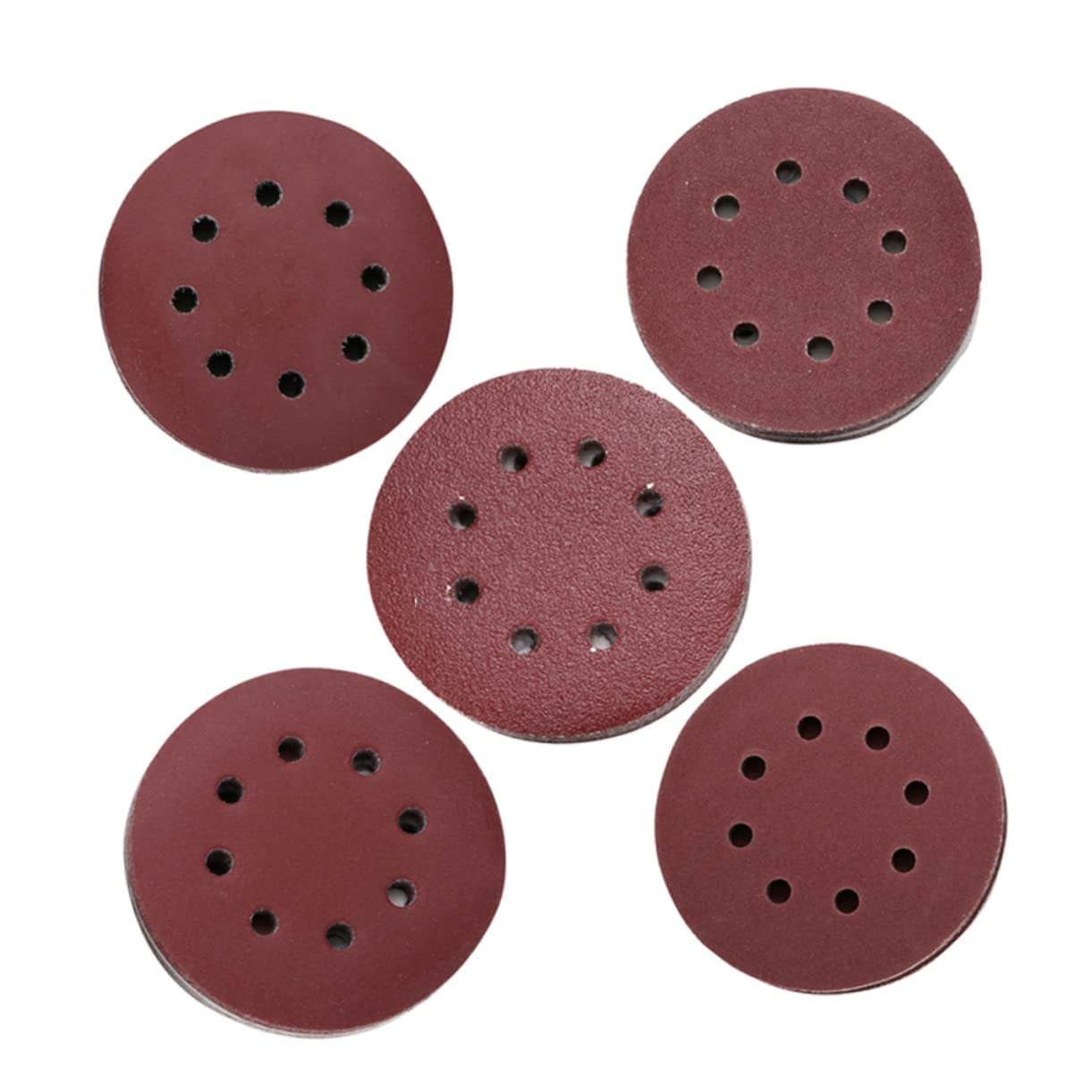 60pcs Concrete Sanding Pads Orbital Sander Pads Round Sanding Pads Grit