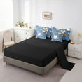 thumbnail image 3 of Queen Comforter Set for Kids,7 Pieces Farmhouse Chick Bedding Sets Queen Bed in a Bag with Reversible Rustic Bed Set,Chicken Comforter, Sheets, Pillowcases and Shams, 3 of 5