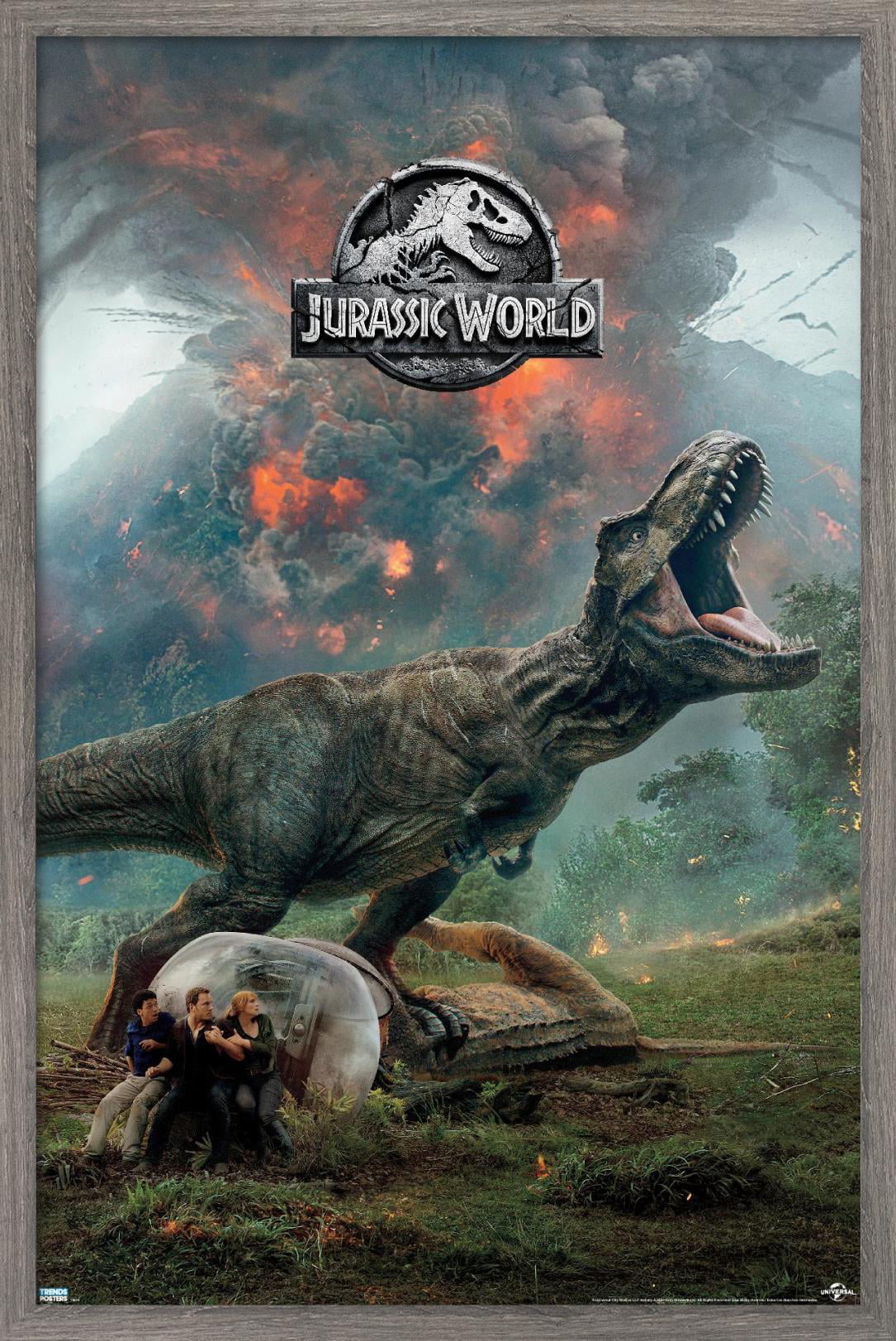 Jurassic World: Fallen Kingdom - Volcano Poster - Walmart.com - Walmart.com