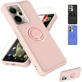 thumbnail image 2 of UYWGF-for Cricket Outlast 5G 2024 Case Compatible for ATT AT&T Motivate Pro 5G Phone Case SN509 Cover [with Tempered Glass Screen Protector][ 2MM Thickening Super Protection][Ring Support] Pink, 2 of 4