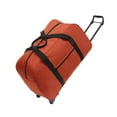 thumbnail image 2 of EHJRE Duffel Bag with Wheels Carrier Handbag Luggage Case for Sports Picnic Travel orange, 2 of 9