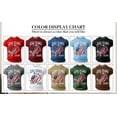 thumbnail image 6 of Men's 250th Anniversary T-Shirt USA 1776-2026 Independence Day Patriotic Graphic Tee American Flag Aircraft Print Short Sleeve Crewneck Casual Pullover Top for July 4th Parade Everyday Wear, 6 of 7