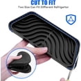 thumbnail image 3 of Refrigerator Drip Catcher, Refrigerator Drip Tray For Water Tray,Fridge Water Dispenser Drip Tray Prevents Water Splashes,Non-slip Silicone Dispenser Drip Collector for Ge Samsung -2 PCS Black, 3 of 11