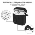thumbnail image 4 of AirPods Silicone Case Cover Protective Skin with Keychain, Strap & earhook accessories for Apple Airpod Charging Case, 4 of 14