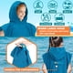 thumbnail image 4 of Poncho Surf para Cambiarse con Capucha y Bolsillo, Toalla de Playa para Niños de 3 a 7 Años, 4 of 7