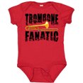 thumbnail image 3 of Inktastic Trombone Fanatic Boys or Girls Baby Bodysuit, 3 of 5