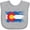 AC-Heather Grey, variant on Inktastic Colorado Flag Distressed Look Boys or Girls Baby Bib
