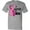 AC-Heather Grey, variant on Inktastic Breast Cancer Awareness I Support My Wife with Pink Ribbon T-Shirt