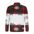 thumbnail image 5 of Blusa y camisa de manga larga con cuello vuelto para hombre, jersey con cremallera y solapa estampada, blusa de manga larga con cuello vuelto, blusa de poliéster para hombre, 5 of 5