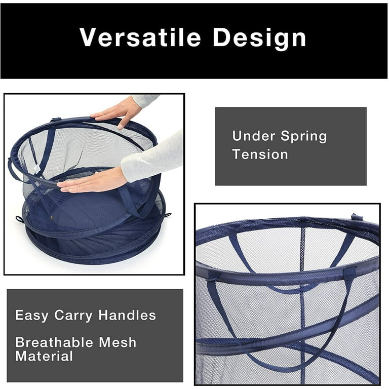 Modern Multicolored Foldable Laundry Basket – Hansel & Gretel