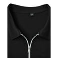 thumbnail image 4 of Bellella Hauts pour Hommes Col à Revers Polo Chemise Manches Longues Blouse Coupe Régulière T-Shirt à Blocs de Couleur t-Shirts Hommes Vert Armée P, 4 of 6