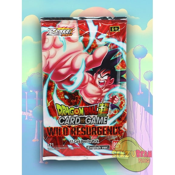 Dragon Ball Super Zenkai Series 4 Wild Resurgence Booster Pack (12 Cards)
